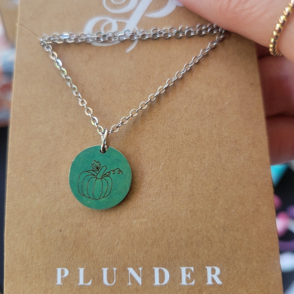 Plunder Stainless Steel Harvest Necklace